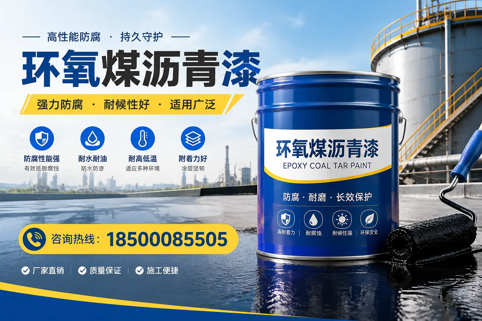 环氧煤沥青漆的储存与运输注意事项，泊头企业须知